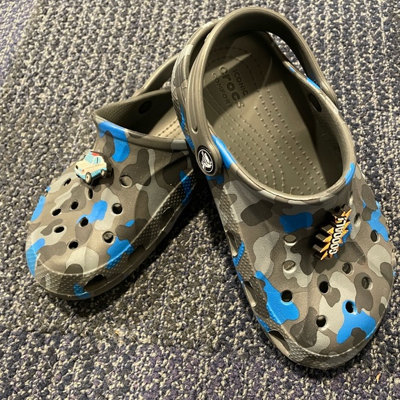 CROCS Shoes Crocs Blue Came Size Junior Poshmark